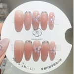 Women's False Nail Stick Supplier - Elegant Fashionable Reusable Mixed Oblong Design