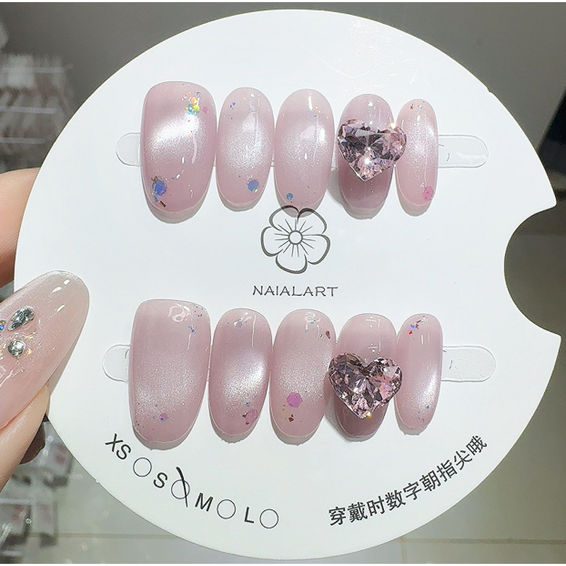 Women's False Nail Stick Supplier - Elegant Fashionable Reusable Mixed Oblong Design