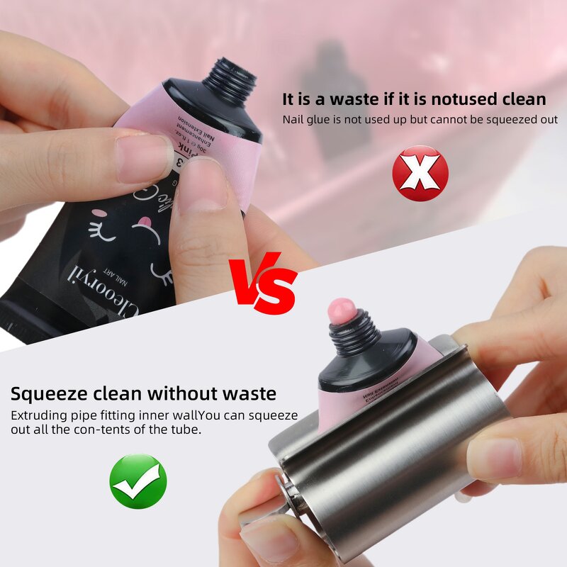 Nail Art Extruder Supplier - Professional Stainless Steel Manual for Extensions