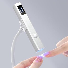 Mini Nail Lamp Supplier - Hot Selling Rechargeable UV LED Metal for Acrylic Gel