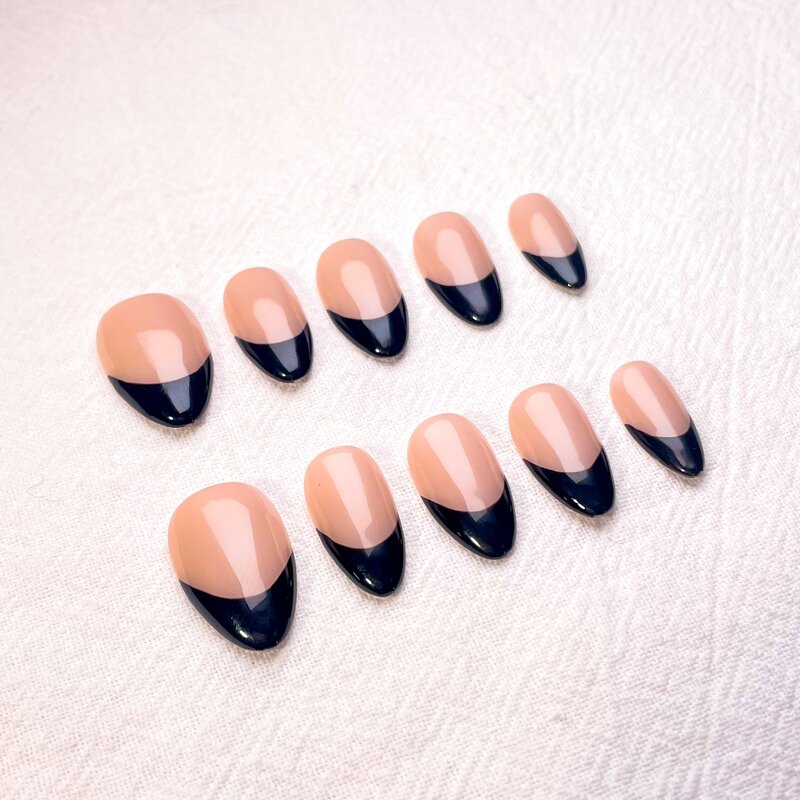 Pressed Nails Manufacturer - Wholesale Customized Handmade Gel Almond French