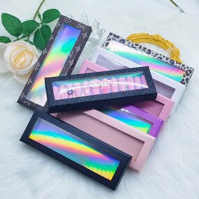 Custom Nail Box Factory - Wholesale Logo Cardboard Paper Press on Nail Packaging