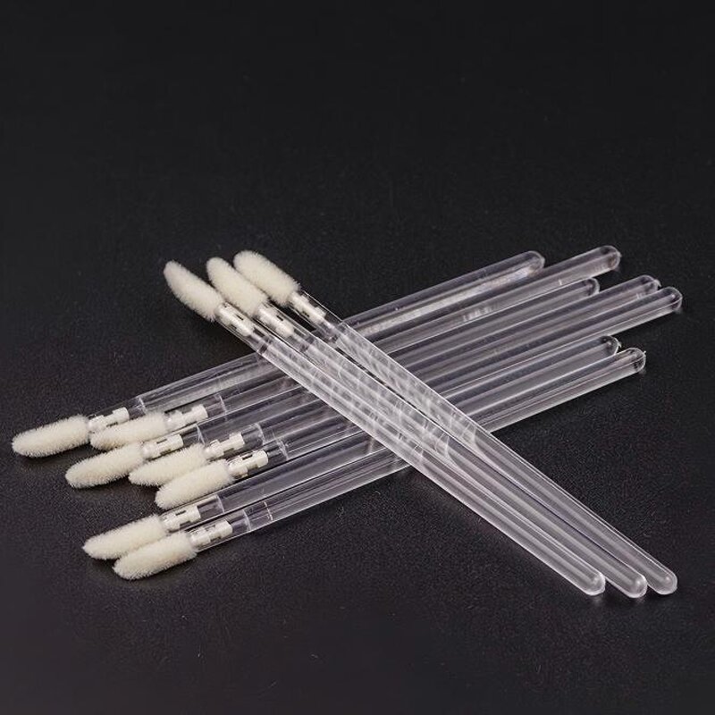 Lip Brush Manufacturer - Wholesale 50PCS OEM Custom Logo Disposable Applicator