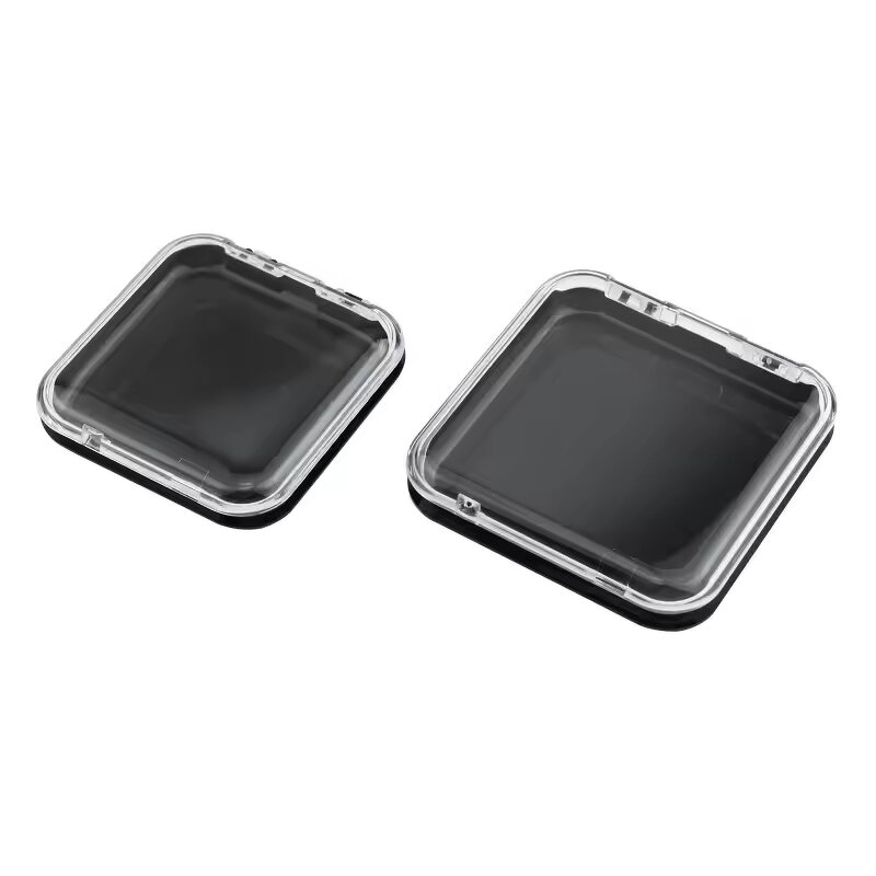 Nail Organizer Box Supplier - Press on Nails Empty Packaging Pink Transparent Box