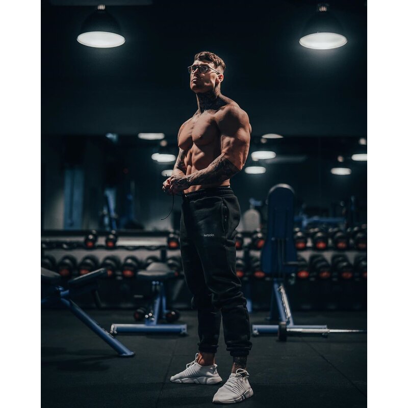 Men Running Pants Factory - High Quality Cotton Spandex Fitness Jogger Sweatpants