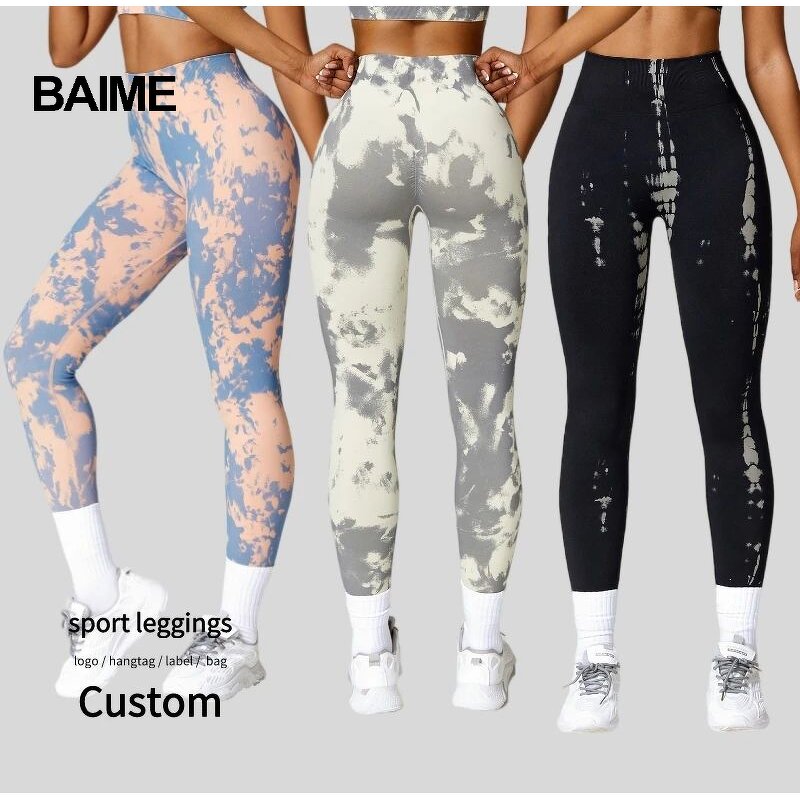 Seamless Leggings Manufacturer - Custom Gym Wear Sport High Quality Print