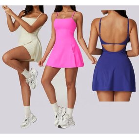 Women Tennis Uniform Factory - 2024 New Trend Customized One Piece Dress