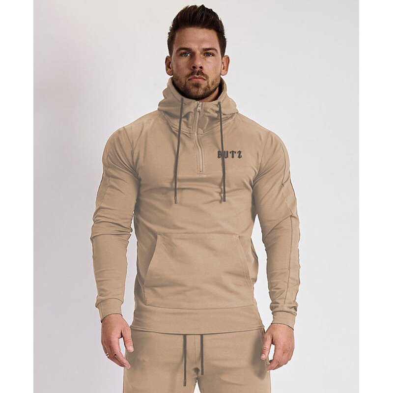 Men Pullover Hoodie Supplier - Custom Embroidered Pocket Long Sleeve Plus Size