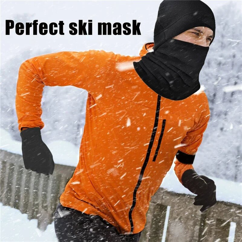 Polar Fleece Balaclava Supplier - Men Face Mask Neck Warmer Beanies Thermal