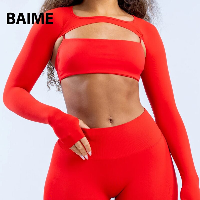 Backless Yoga Clothing Supplier - Quick Dry Breathable Long Sleeve Tights