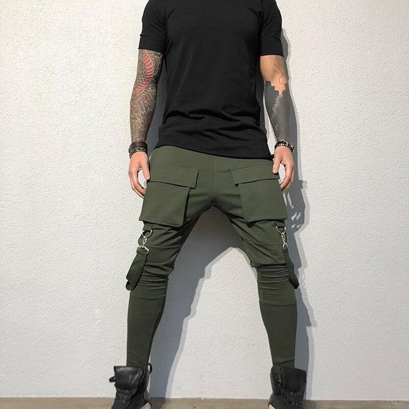 Mens Cargo Pants Supplier - Custom New Designs Tactical Multi Pocket Stretchable