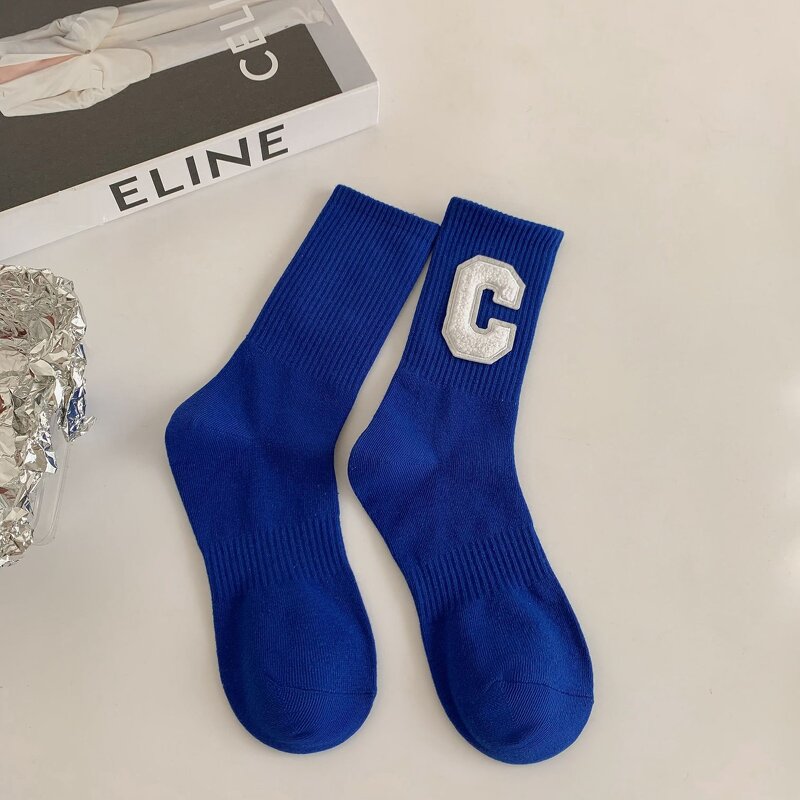 Sports Couple Socks Factory - Custom Three-dimensional Big C Trend Ins Street