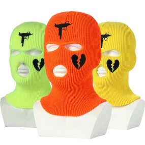 Winter Balaclava Supplier - Men Warm Windproof Knit Ski Mask Unisex Caps