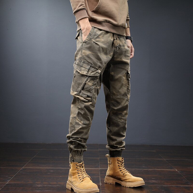 Mens Cargo Jeans Supplier - Wholesale Windproof Worsted Mid Waist Zipper Fly
