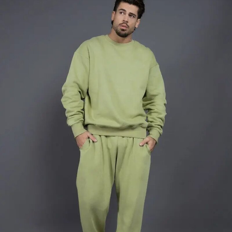 Unisex Two Piece Set Supplier - Cotton Polyester Blank Custom Logo Gym Set