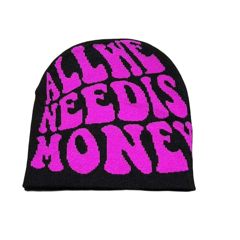 Hip Hop Beanie Hat Supplier - Fashion Hip Hop Style Letter Jacquard Unisex Knitted