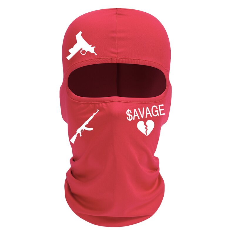Printed Ski Mask Supplier - Hip Hop Style Eco-friendly Customized Color One Hole