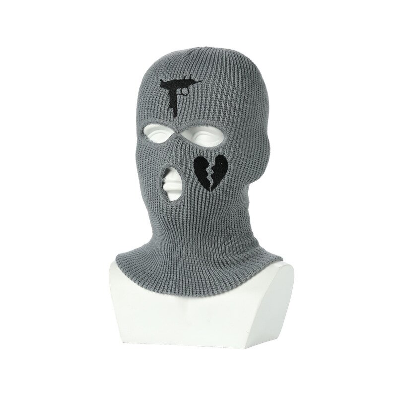 Winter Balaclava Supplier - Men Warm Windproof Knit Ski Mask Unisex Caps