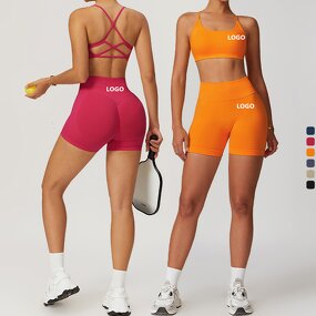 Women Yoga Set Supplier - Hot Selling Breathable High Waist Pants Bra