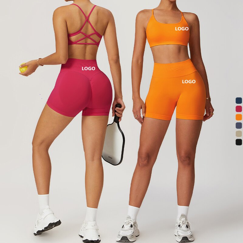 Women Yoga Set Supplier - Hot Selling Breathable High Waist Pants Bra