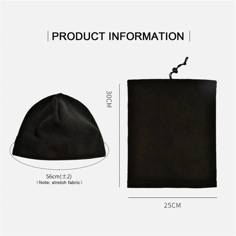 Polar Fleece Balaclava Supplier - Men Face Mask Neck Warmer Beanies Thermal