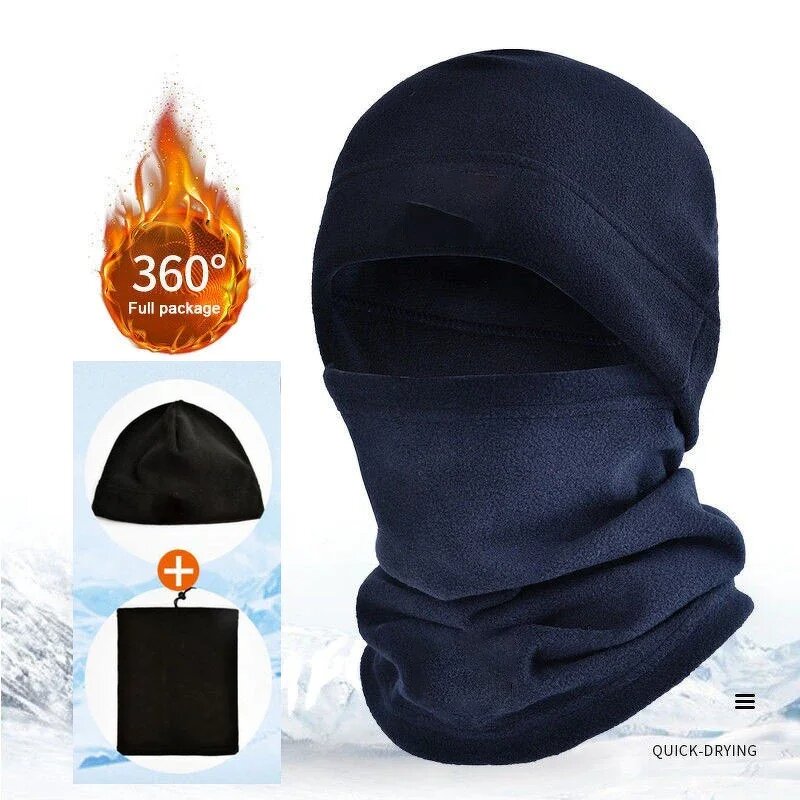 Polar Fleece Balaclava Supplier - Men Face Mask Neck Warmer Beanies Thermal