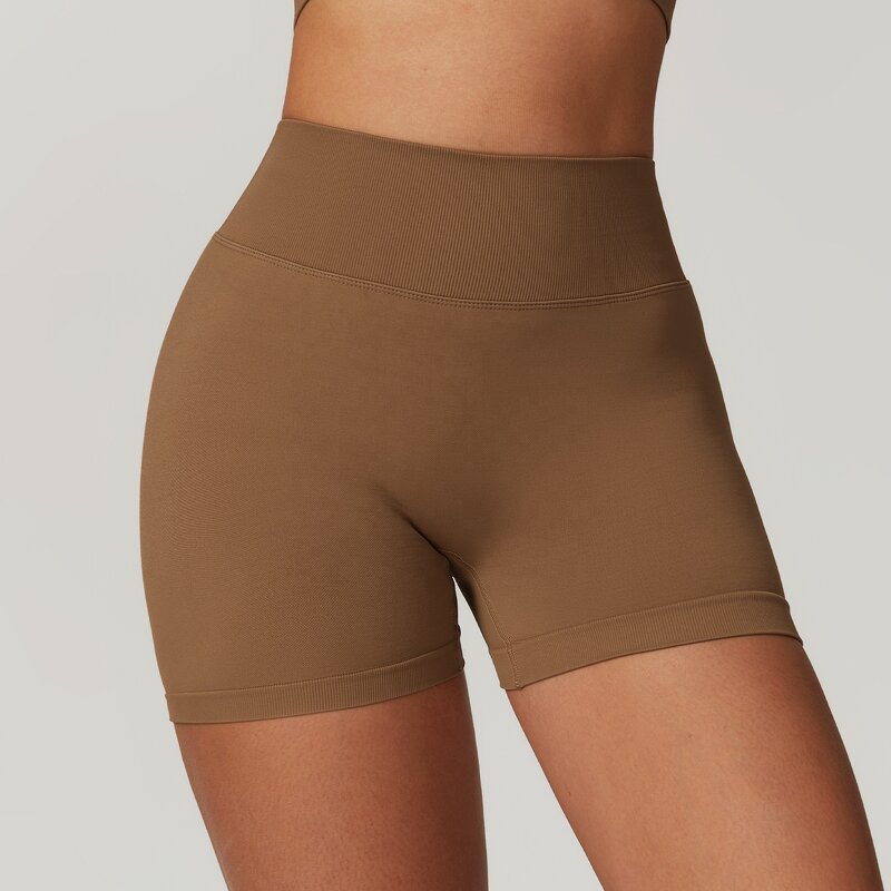 Gym Yoga Shorts Supplier - High Stretch Scrunch Butt Tummy Control