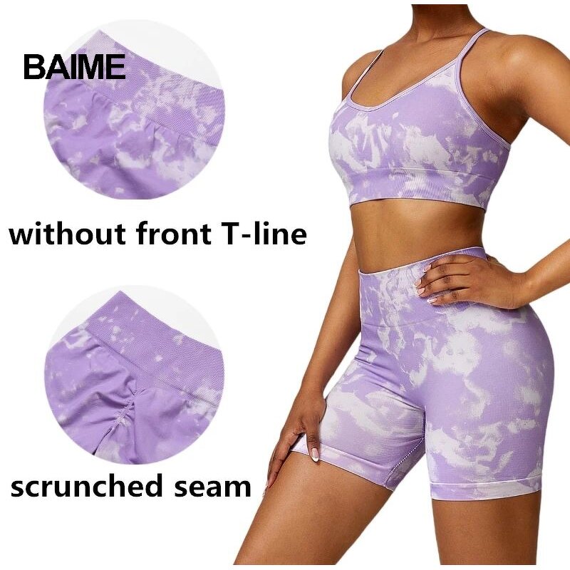 Leopard Print Yoga Set Supplier - Seamless Pants Stretch High Waist Shorts