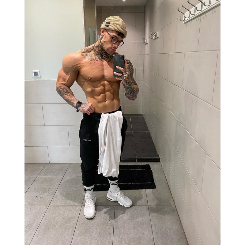 Men Running Pants Factory - High Quality Cotton Spandex Fitness Jogger Sweatpants