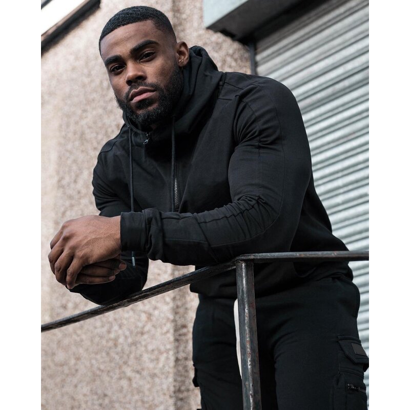 Men Pullover Hoodie Supplier - Custom Embroidered Pocket Long Sleeve Plus Size