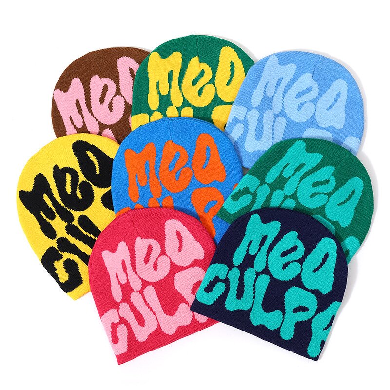 Oversized Beanies Factory - Custom High Quality 100% Acrylic Jacquard Beanie Hat