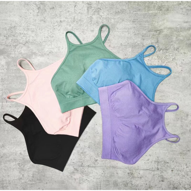 Women Gym Clothes Manufacturer - Wholesale Sports Sets Seamless Fitness Bra Shorts