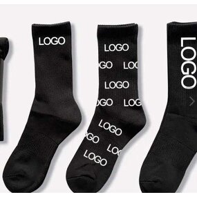Dress Socks Supplier - High Quality Cotton Men Women Custom Logo Crew Ankle