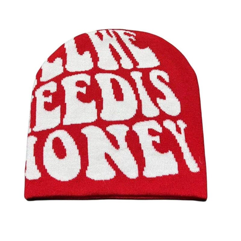 Hip Hop Beanie Hat Supplier - Fashion Hip Hop Style Letter Jacquard Unisex Knitted