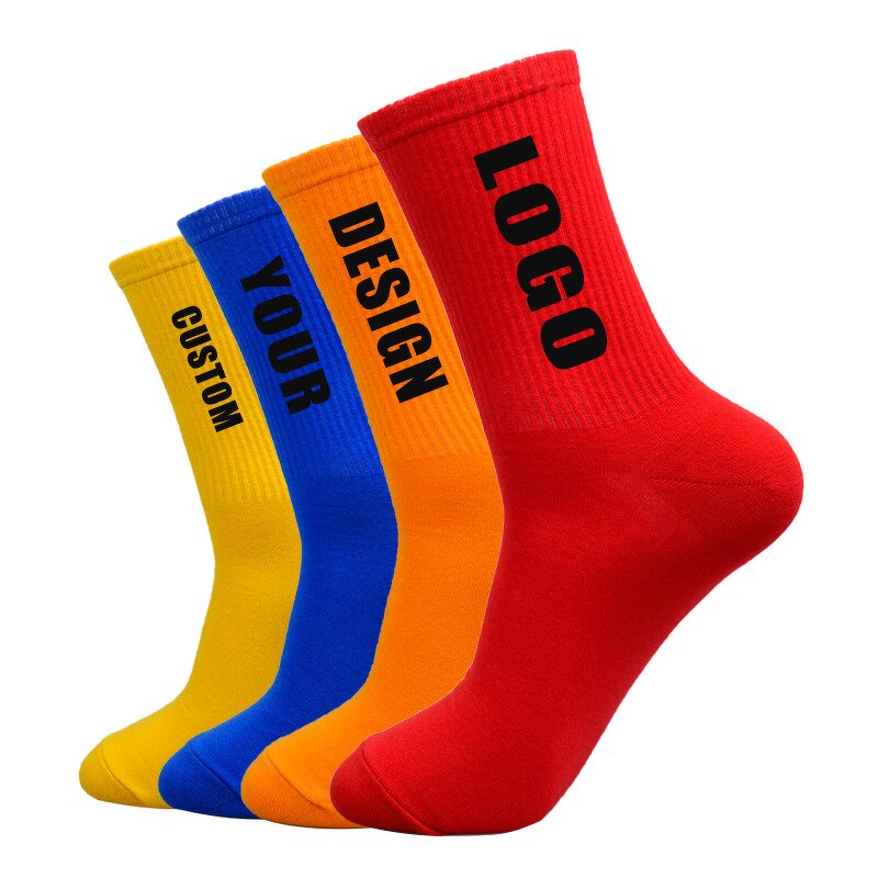 Men's Sport Socks Manufacturer - High Quality Customised Logo Crew Cotton Quick Dry