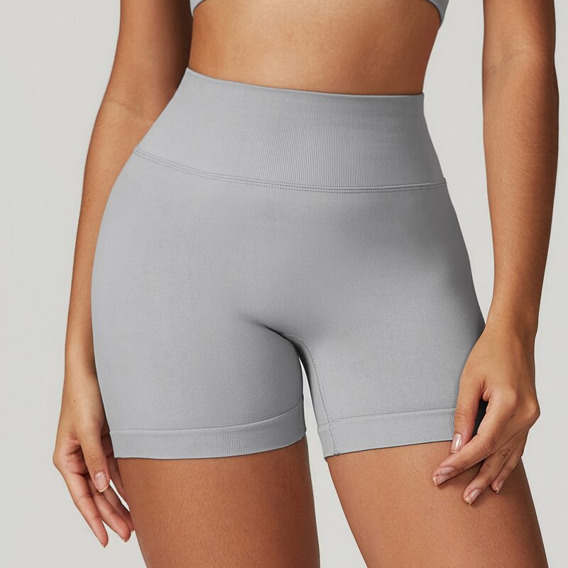 Gym Yoga Shorts Supplier - High Stretch Scrunch Butt Tummy Control