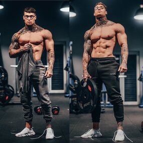 Men Running Pants Factory - High Quality Cotton Spandex Fitness Jogger Sweatpants