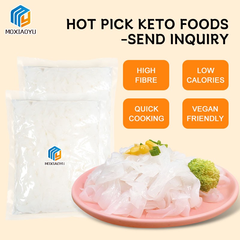 Konjac Fettuccine Manufacturer - HALAL Zero Sugar Weight Loss Vegetarian