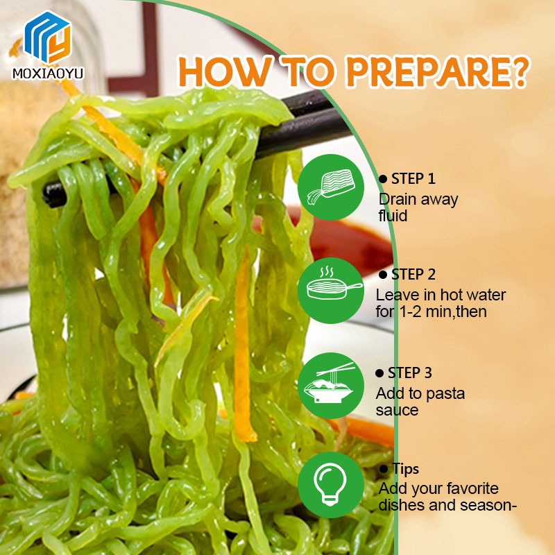 Konjac Spinach Noodles Factory - HALAL Keto Fat Free Spaghetti