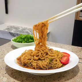Shirataki Noodles Manufacturer - Low Carb Scallion Oil Flavor Slim Food