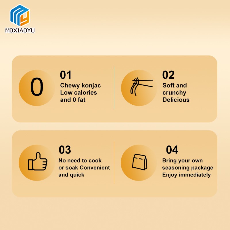 Konjac Noodles Factory - Low Calorie Weight Loss Scallion Oil Healthy