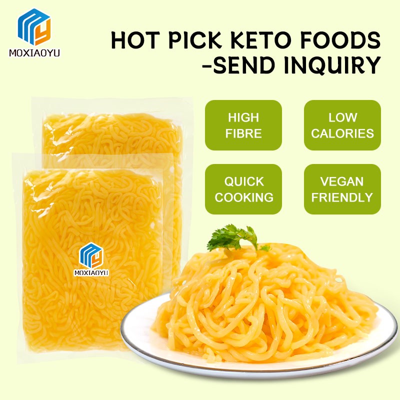 Instant Konjac Noodles Factory - Custom Flavor Package Weight Loss