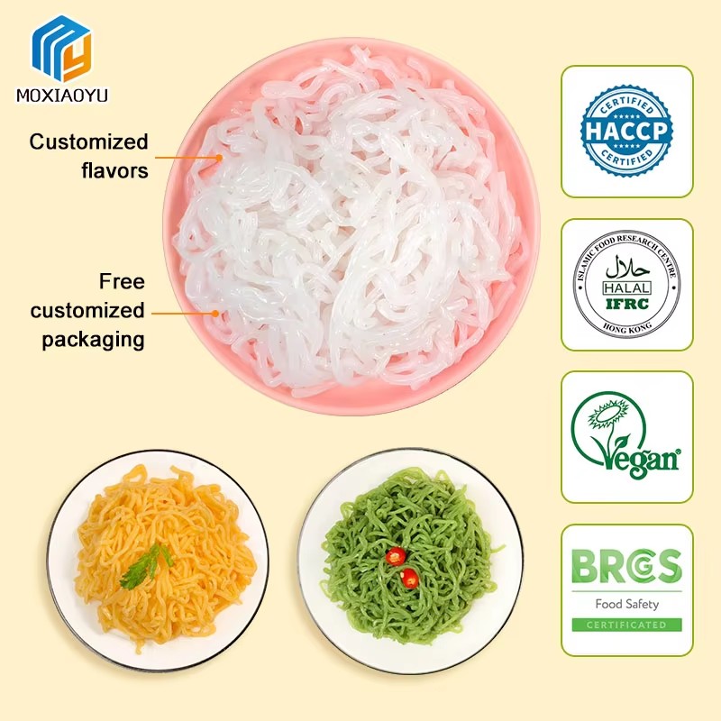 Konjac Udon Noodles Factory - Wholesale Customized Gluten Free Healthy