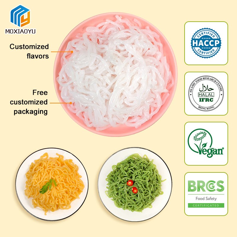 Shirataki Noodles Manufacturer - Moxiaoyu Low Calorie Keto Diet Food