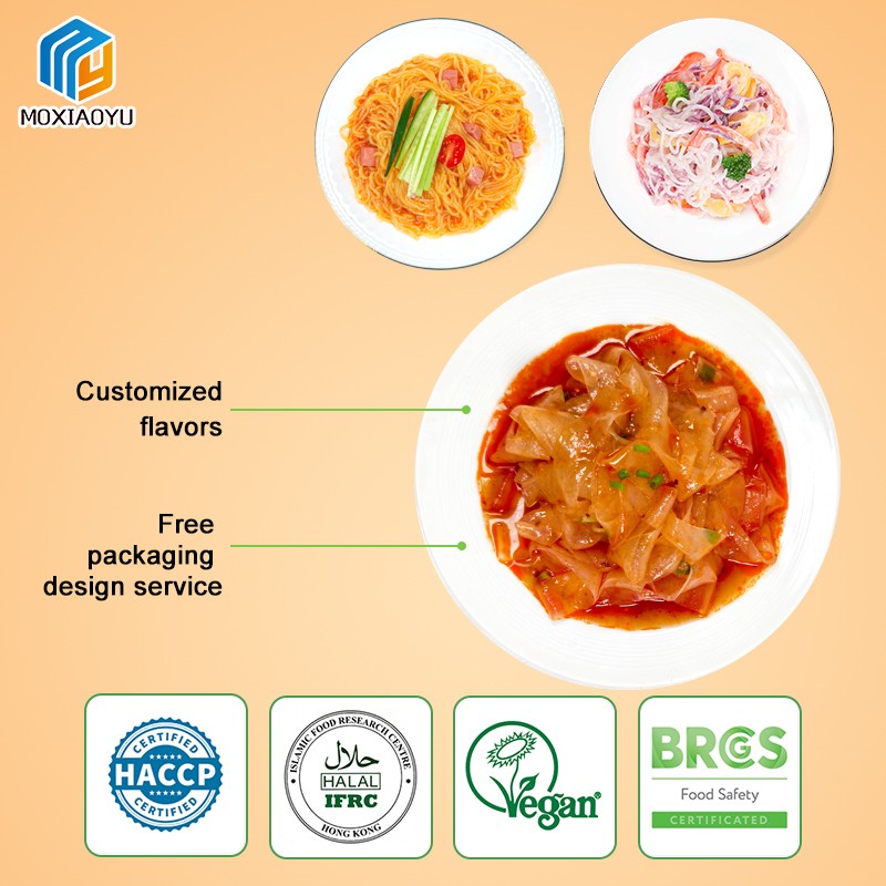 Shirataki Noodles Manufacturer - Wholesale Low Calorie Red Oil Fast Food