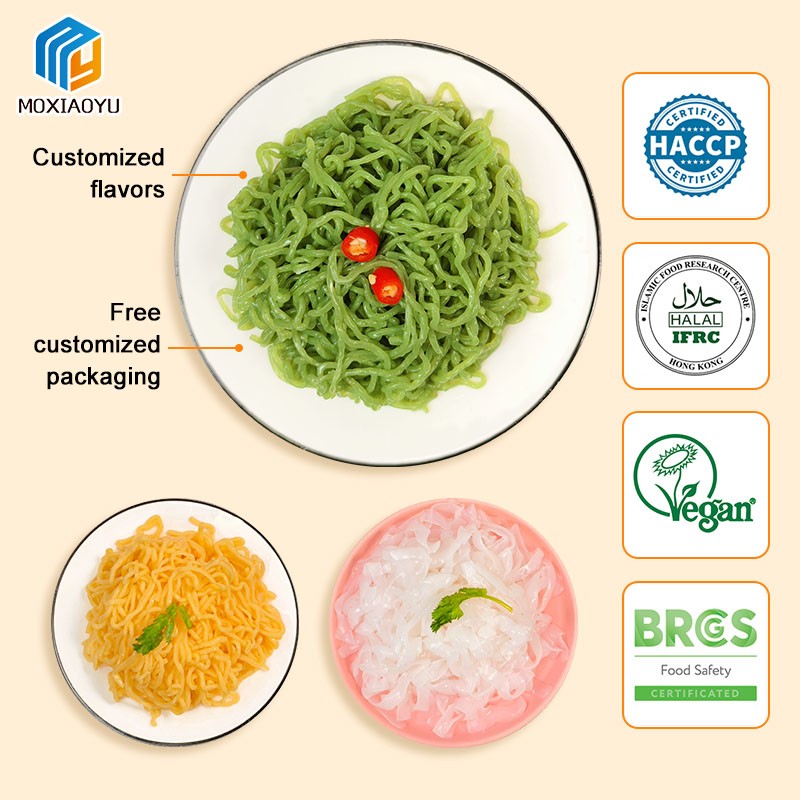 Konjac Spinach Noodles Factory - HALAL Keto Fat Free Spaghetti