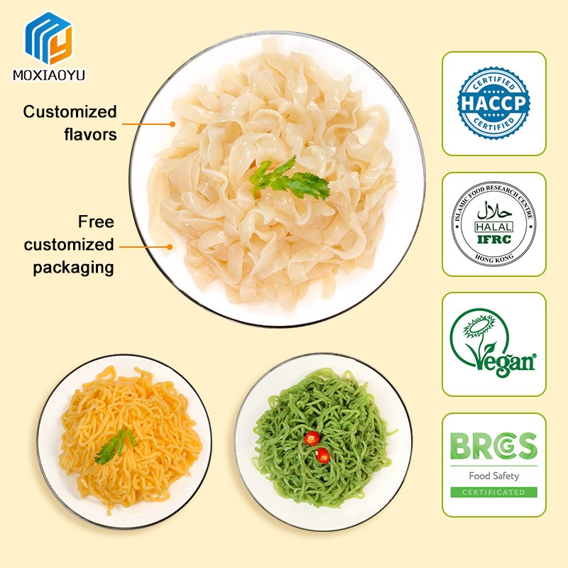 Konjac Oat Noodles Factory - Organic Weight Loss Customized Fettuccine