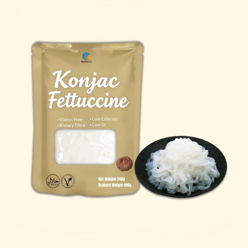 Konjac Fettuccine Manufacturer - HALAL Zero Sugar Weight Loss Vegetarian