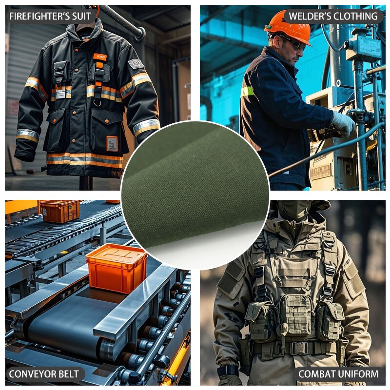 Flame Retardant Fabric - IIIA Meta Aramid Para Aramid Anti-static for Firefighter