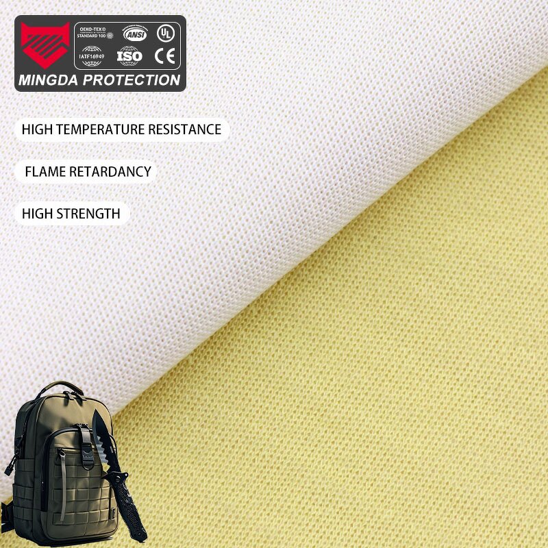 Anti-cut Fabric - Para Aramid with Polyester Blending Yarn for Gloves Bags PPE